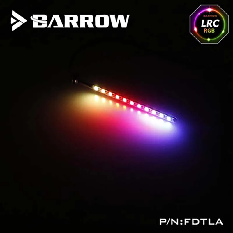 

Barrow PC water cooling computer case LED soft light strip Lighting fitting for Water tank Aurora LED cooler FDTLA