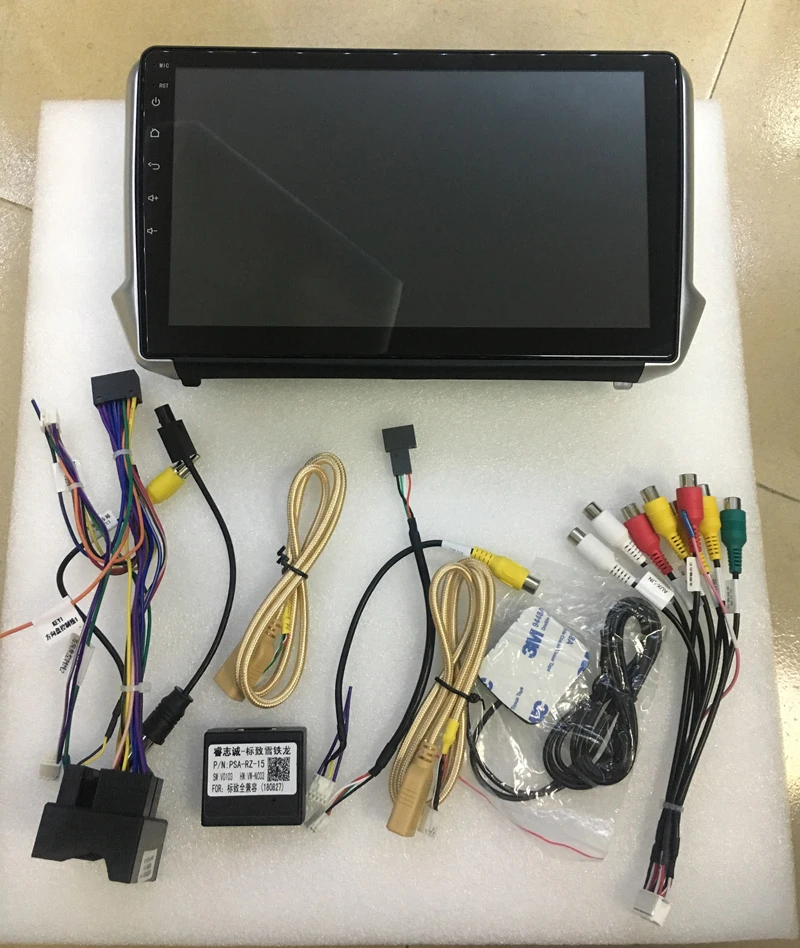 10," 2.5D ips Android 9,1 автомобильный DVD мультимедийный плеер gps для peugeot 2008 208 2012 13- Автомагнитола DSP 32EQ стерео навигация