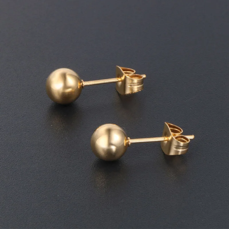 

Titanium Steel Jewelry Earrings Fashion Korean Version Exquisite Imported Earbone Nail Ring Small Jindou Wholesale Cf068