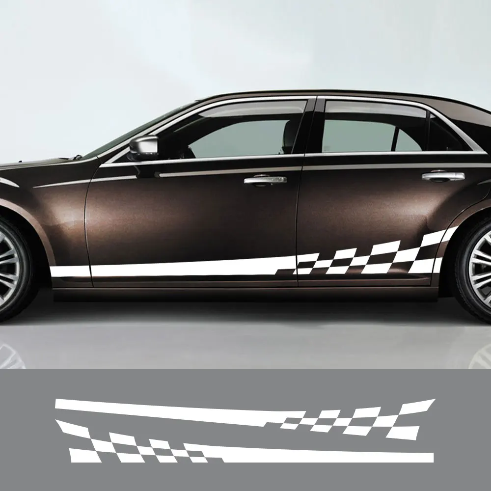 

Для Lancia Delta STRATOS Y Phedra Thema Ypsilon AutoTuning аксессуары 2 шт. Автомобильная дверь боковая Наклейка Виниловая пленка наклейки