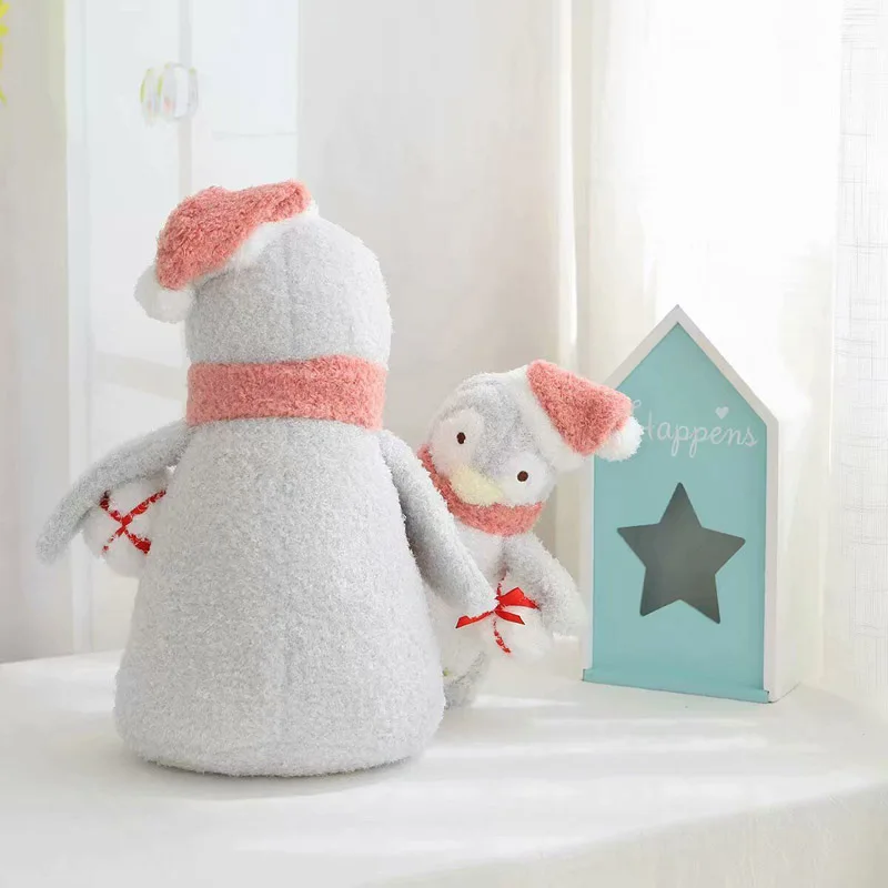 Yeaknow рождественские плюшевые игрушки, Пингвин 23x12 см 33x16 см 48x25 см Пингвин мягкие игрушечные животные куклы для детей подарки на день рождения