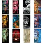 Современные настенные картины абстрактный Будда HD Печатный 3 шт Холст Искусство портрет религия живопись Настенная живопись для гостиной