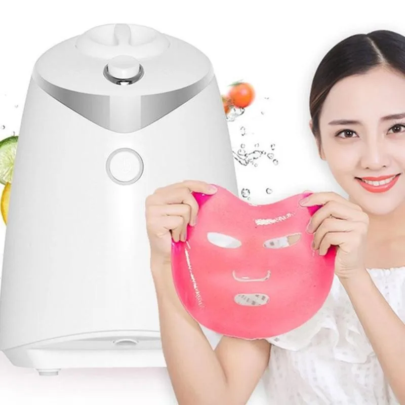 

Mini Automatic Fruit Face Mask Maker Machine DIY Natural Care SPA Collagen Mask Skin Beauty Device Mask Face N5M4