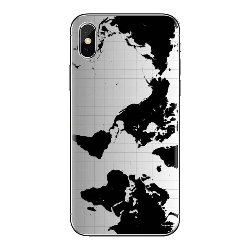 Антикварные обои с картой мира для iPhone XS Max XR X 4 4S 5 5S 5C SE 6 6S 7 8 Plus Samsung Galaxy J1 J3 J5 J7 A3 A5