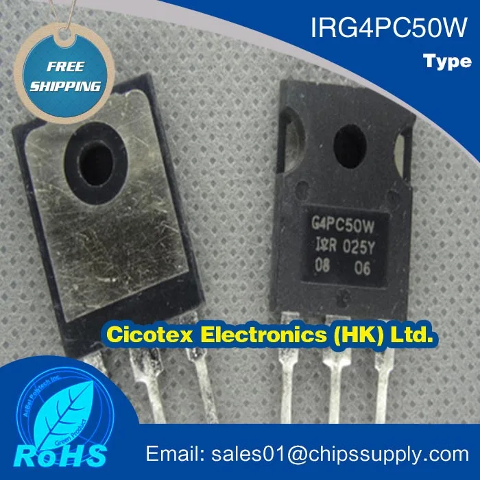 10 шт./лот IRG4PC50WPBF с изолированным затвором (IGBT) 27A600V 247 600 V 55A 200 W TO247AC G4PC50W|Драйвер