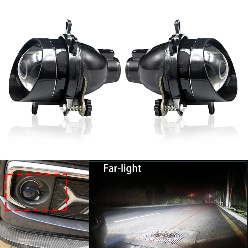 

NEW-3.0 Inch Fog Lights Projector Lens 12000LM Bi-Xenon HID Fog Lamp for Toyota Corolla Yaris Avensis Camry RAV4 Lexus H11