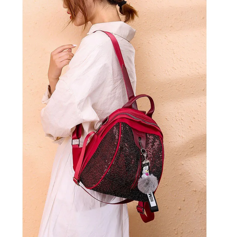 

New Multi-Function Mummy Bag Oxford Cloth Casual College Wind Backpack Pregnant Women Care Storage Bag Baby Diaper Bag