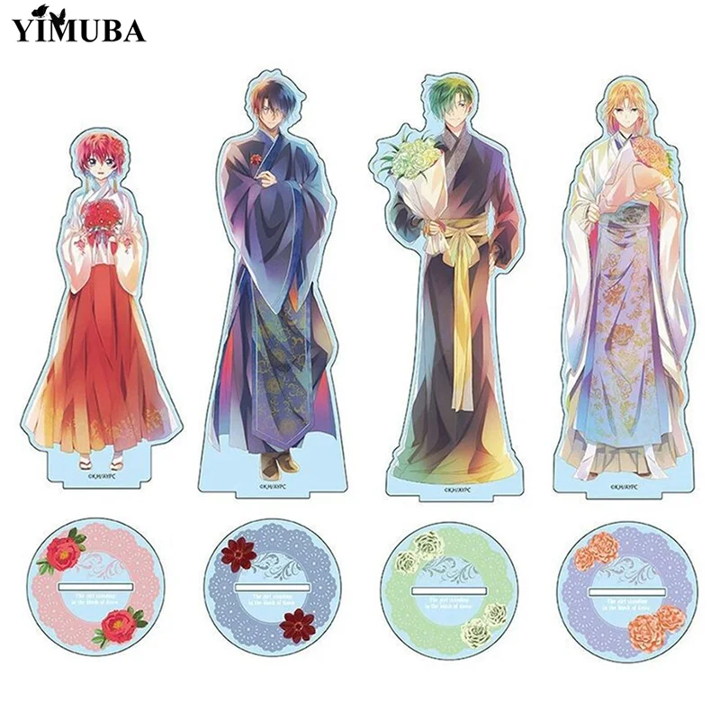 

Anime Akatsuki no Yona Acrylic Stand Model Plate Yona Haku Yun Kijia Shina Jieha Zeno Suuon Figures Toys Desktop Decor Fans Gift