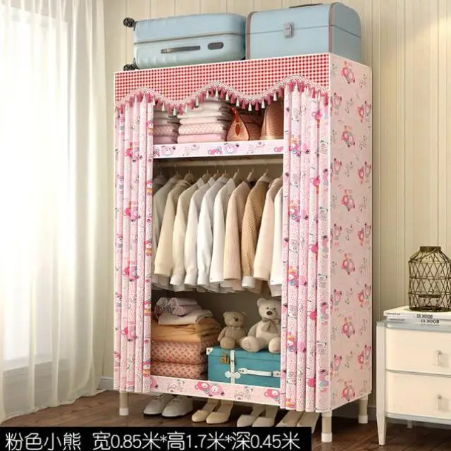 Coarsening And Reinforcement Of Steel Tube For Wardrobe Simple Cloth | Мебель