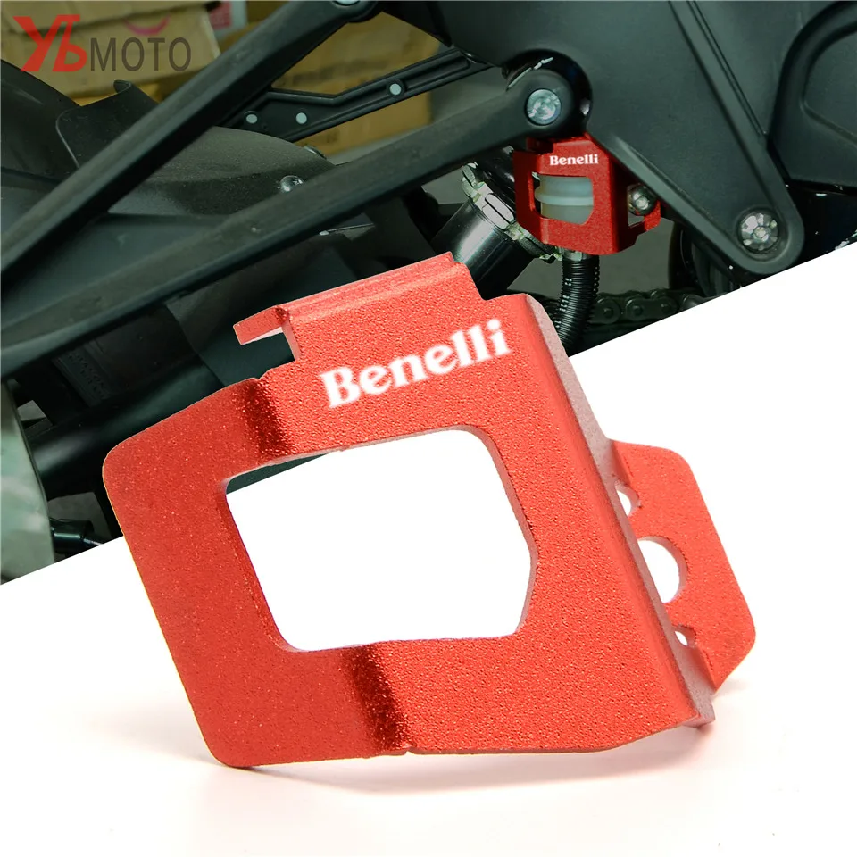 

Motorcycle Rear Brake Fluid Reservoir Guard Cover cap Protector For Benelli 752S TNT 302S/ BN302/leoncino 250 BJ250