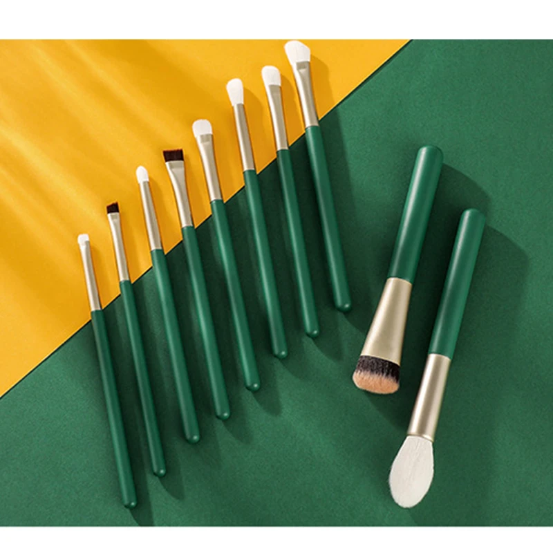 

13 Complete Makeup Set Super Soft Large Powder Blush Brush Eye Beauty Tool Loose Paint Bevel Trimming Flame Highlight Medium