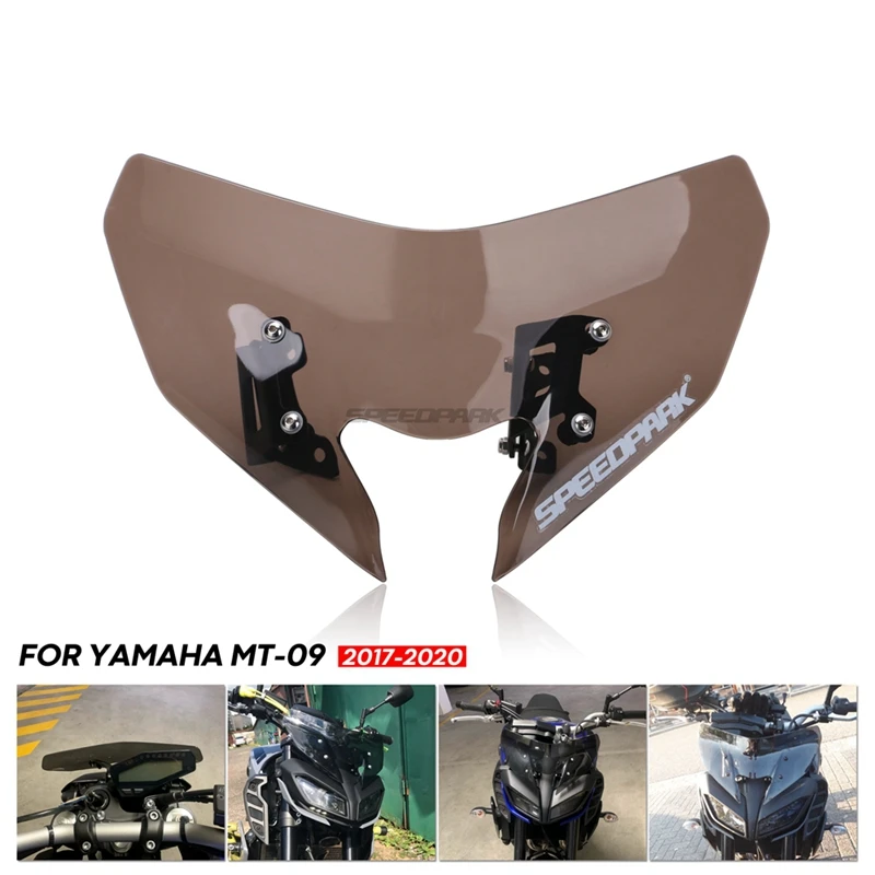 Аксессуары для мотоциклов ветровые дефлекторы лобовое стекло YAMAHA MT 09/SP FZ 09 MT09 FZ09