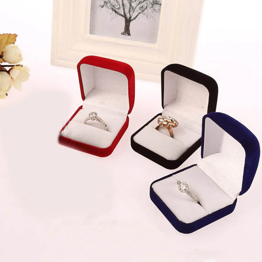 1 шт. квадратная Свадебная предложение обручение День Святого Валентина