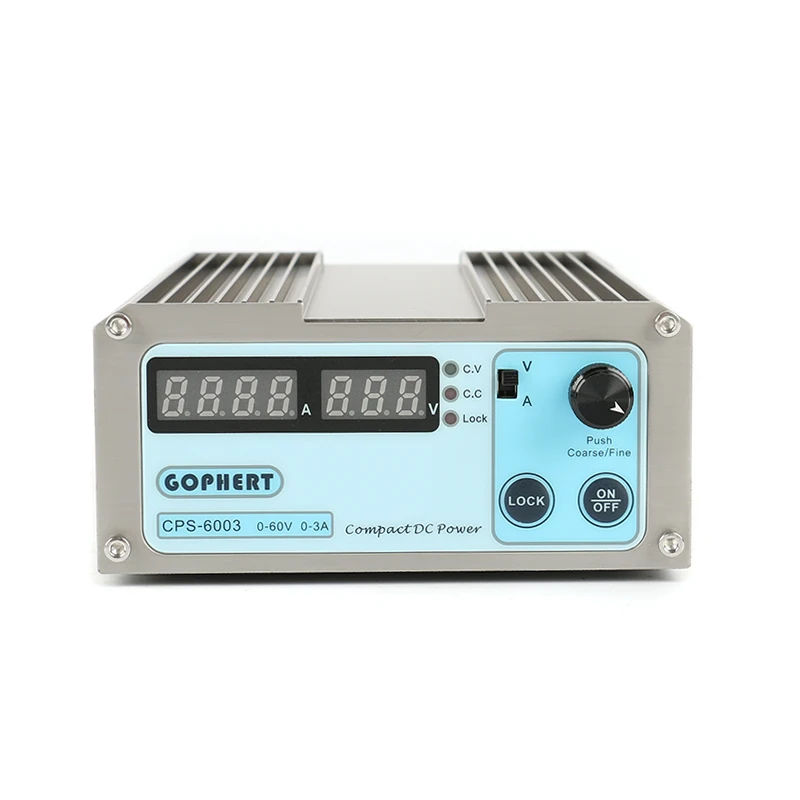 CPS-6003 точность Компактные цифровые Регулируемый DC Питание OVP/OCP/OTP 60V 3A 0,01 V 0.01A лаборатории переключение Питание 110-240V