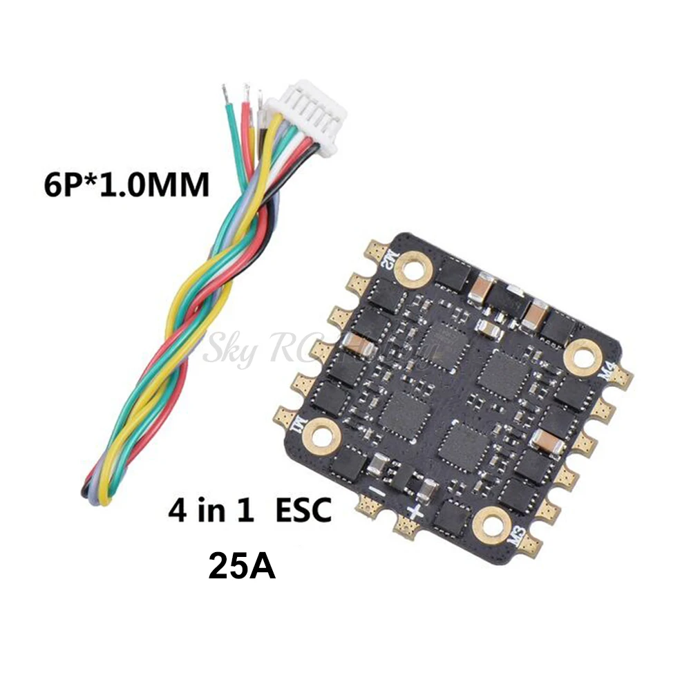 Полетный контроллер Mini F3 Flytower Встроенный OSD встроенный 5 в 1 А Выход BEC 25A 4 BLHeli ESC для