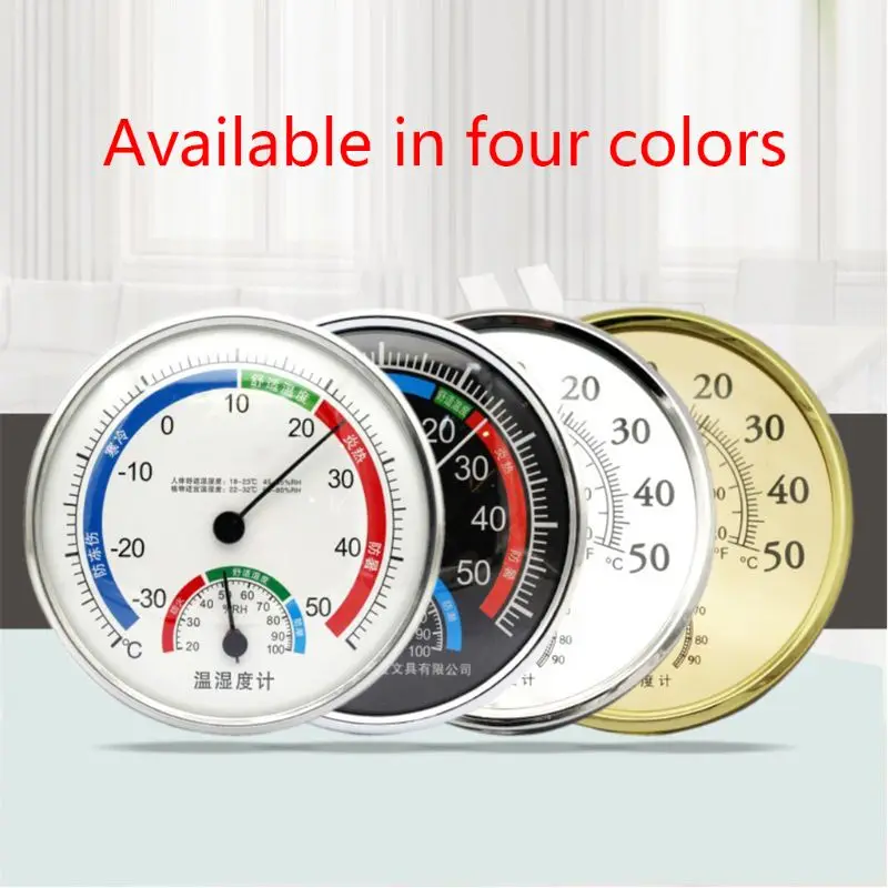 

-30-50 Thermometer Hygrometer Indoor Climate Humidity Meter Temperature Gauge for Household Supplies