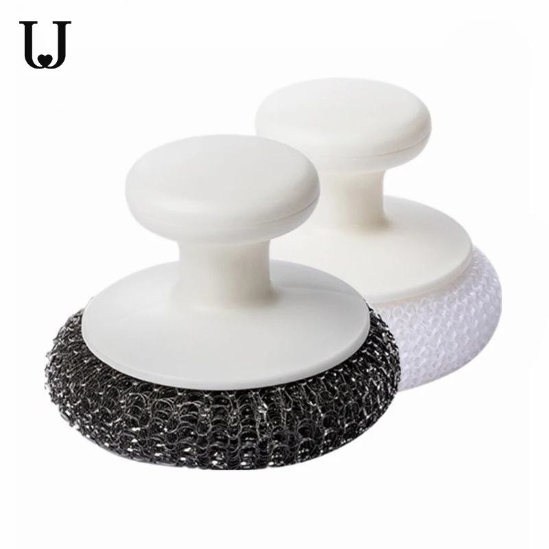 Jordan & Judy щетка для посуды/тарелки мытья из нержавеющей стали с 3 сменными