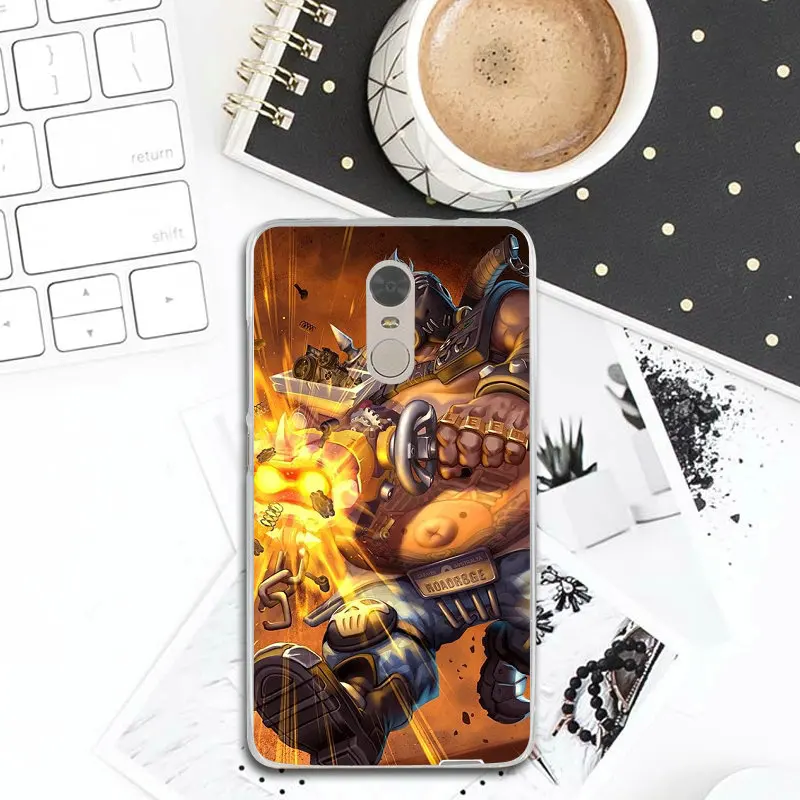 Games Overwatchs OW Logo Soft Silicone TPU Phone Cases Cover for Xiaomi Redmi Note 3 3S 4 4A 4X 5 5A 6A 7 Y3 Go Pro Plus |