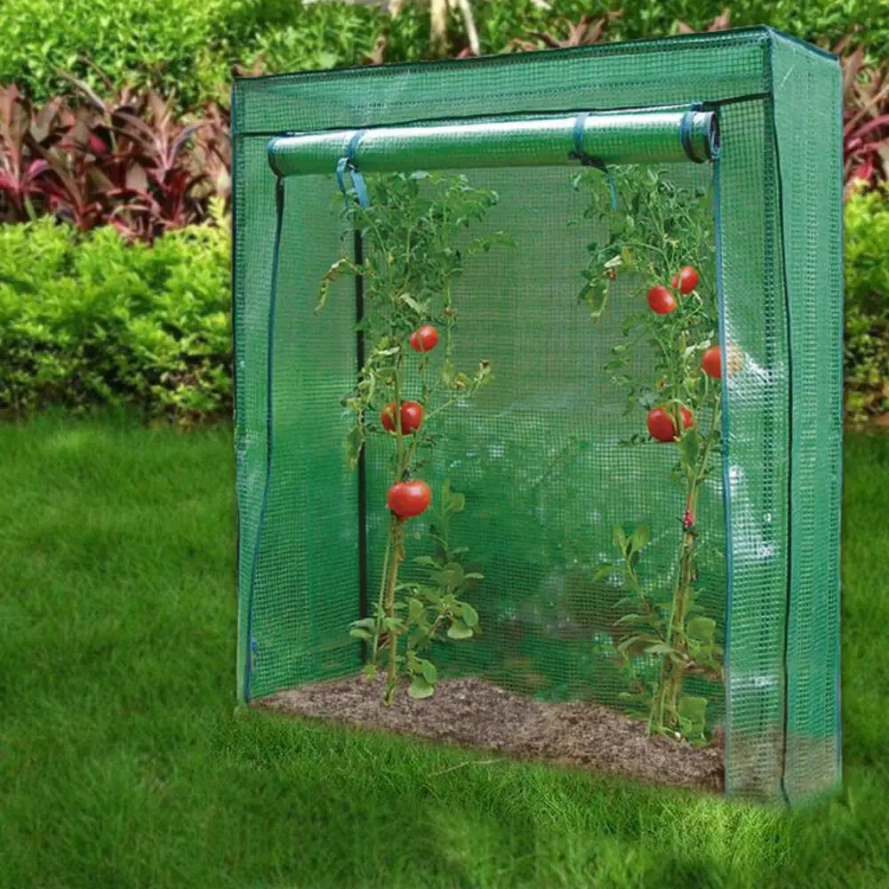 

Outdoor Garden Tomato Plant Grow Green House Greenhouse Reinforced multi-meat green insulation cover Only Cover