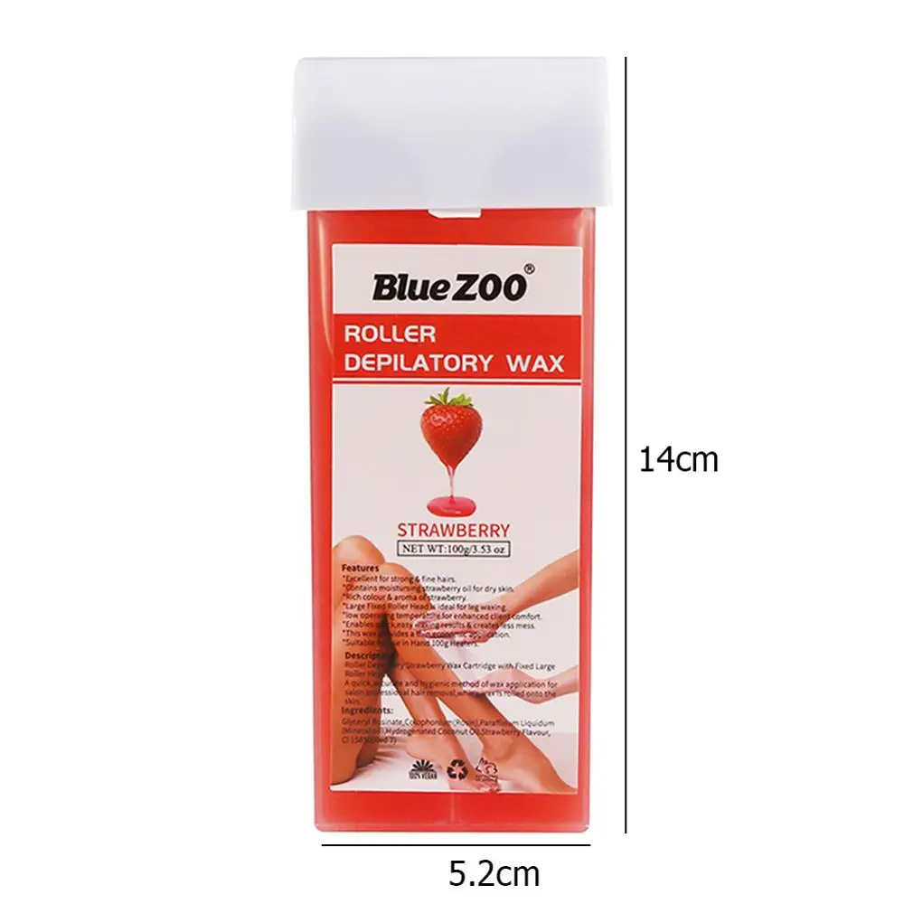 Крем для удаления волос 100 г восковой картридж депиляции 12 вкус Накручивающийся