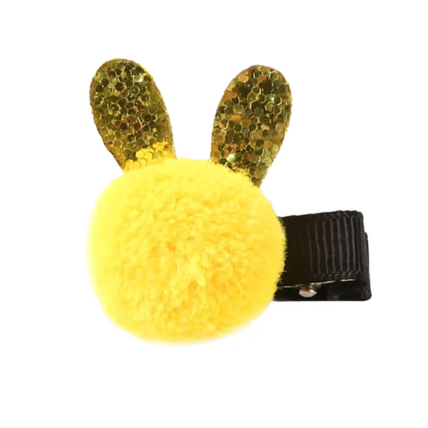 Аксессуары для волос девочек заколки модные детские маленьких милые с кроликом