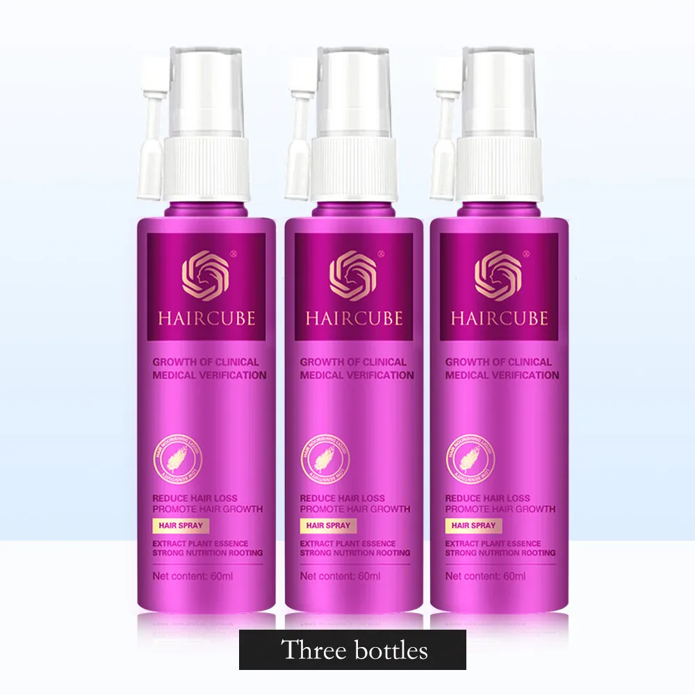 Haircube Fast Hair Growth Spray Essential Oil Serum Liquid Prevent Anti hair Loss Products Treatment Hair Care Repair Men Women