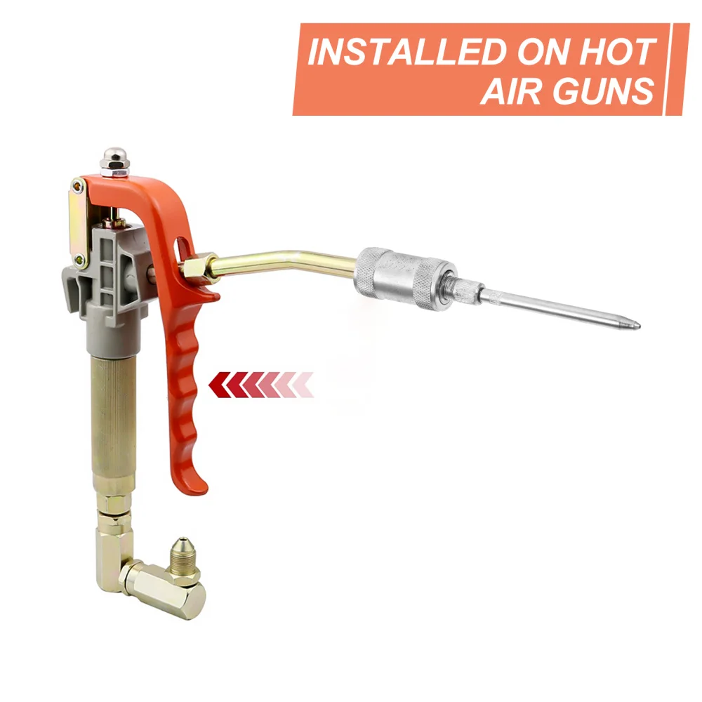 

1 Pc Grease Guns Head Butter Mouth Pointed Grease Fitting Sharp Type Nozzle