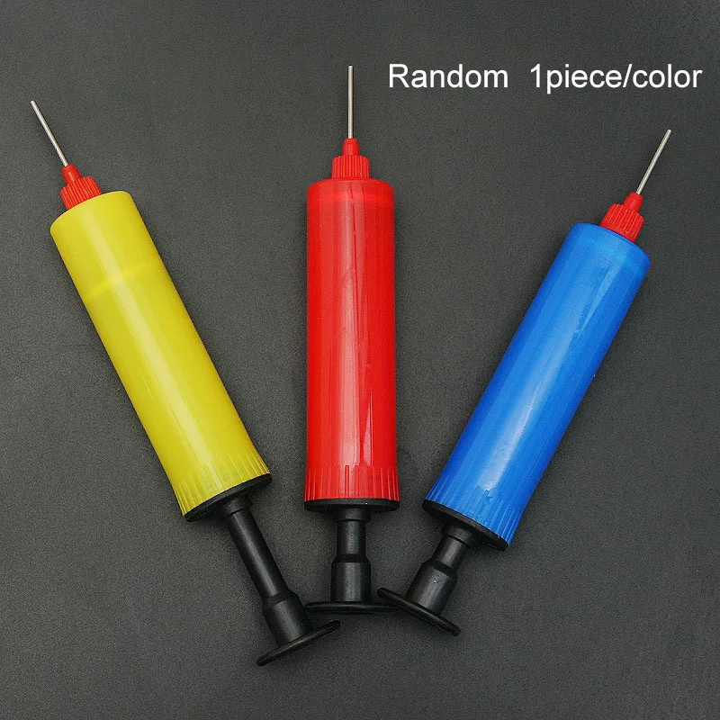 Inflator Random 1pcs 1 шт./лот детские игрушки на открытом воздухе Мини Баскетбол футбол регби Спорт надувные мячи Безопасные Детские Семейные дворовые игры - Цвет: Inflator Random 1pcs