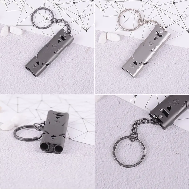 Gmarty двойной трубы высокой децибел из нержавеющей стали открытый свисток для