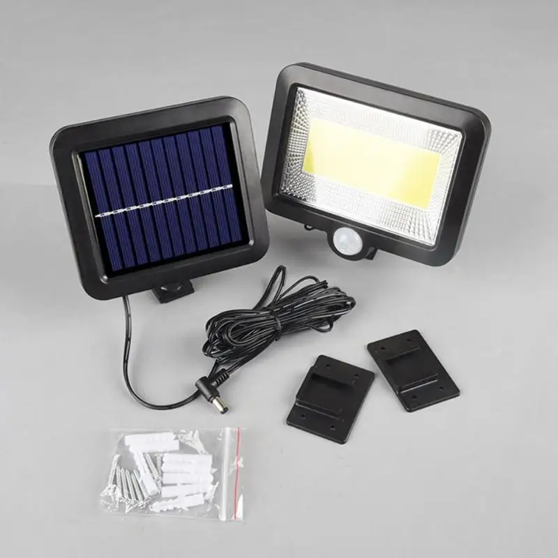 

LED Solar Bulb Outdoor Wall Lights Panel Garden Lamp IP65 Night Security Waterproof Energy Savin Spot Lights Street