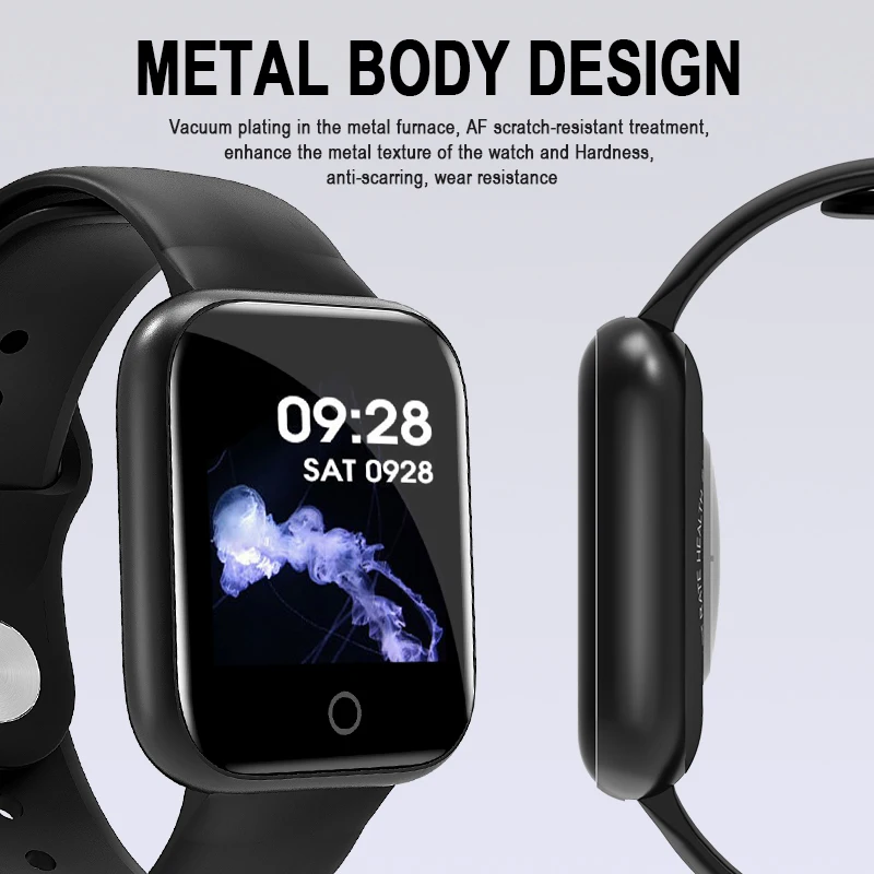 L8star Смарт часы с пульсометром и кислородом I5 для мужчин женщин шагомер фитнес Apple