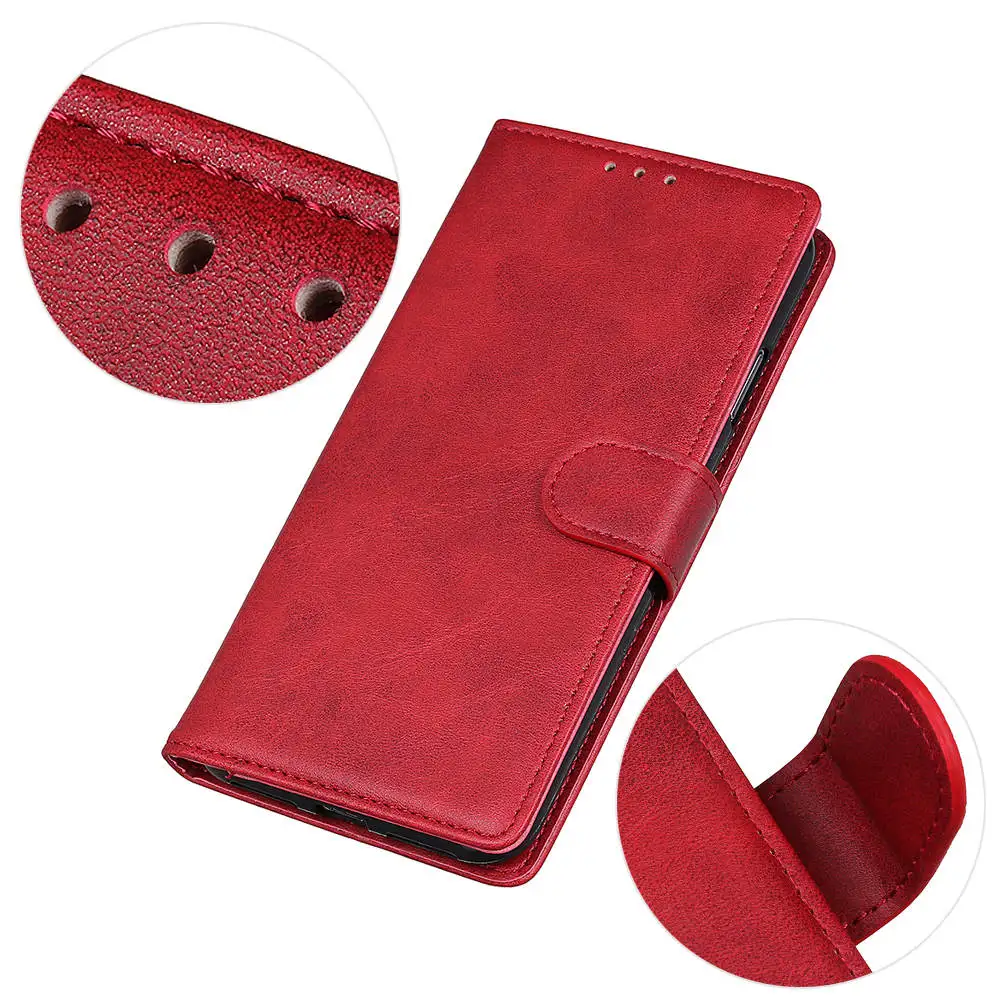Matte Red Модный чехол для телефона для Pixel 4 XL 3 3A бизнес-Чехол-книжка для Google Pixel 3 4 3A XL Магнитный чехол-кошелек из искусственной кожи с откидной крышкой и подставкой - Цвет: Matte Red