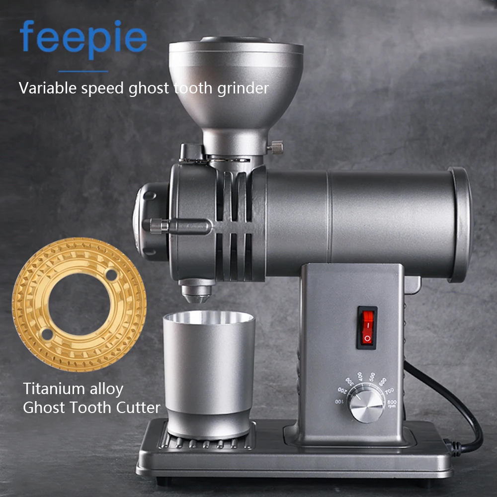 Электрическая кофемолка Feepie автоматическая Бытовая кофеварка с переменной