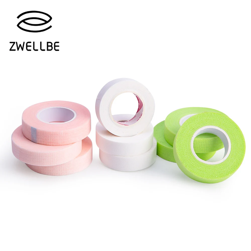 Zwellbe 3 шт./лот накладки для ресниц без ворса глаз белая лента под глазами бумага