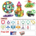 Детский конструктор большого размера, магнитные строительные блоки, Обучающие игрушки, подарок