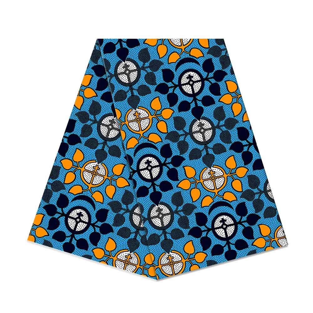 Весенне-летняя Классическая абстрактная восковая печать Батик Хлопчатобумажная