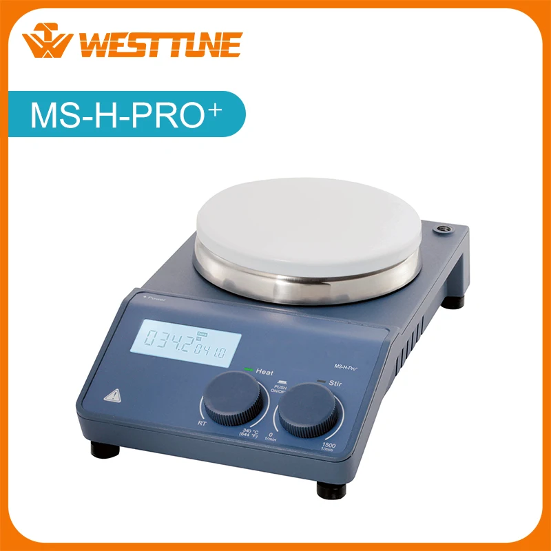 Магнитная пластина с ЖК-дисплеем MS H PRO Plus максимальная температура 340 °C диапазон