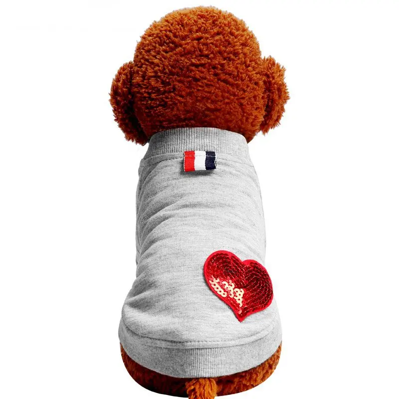 Новинка весна-лето 2018 стильная одежда для собак рубашка с круглым вырезом ног