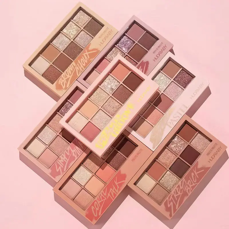 Новое поступление матовые блестящие тени для век палитра долговечных нюдовых