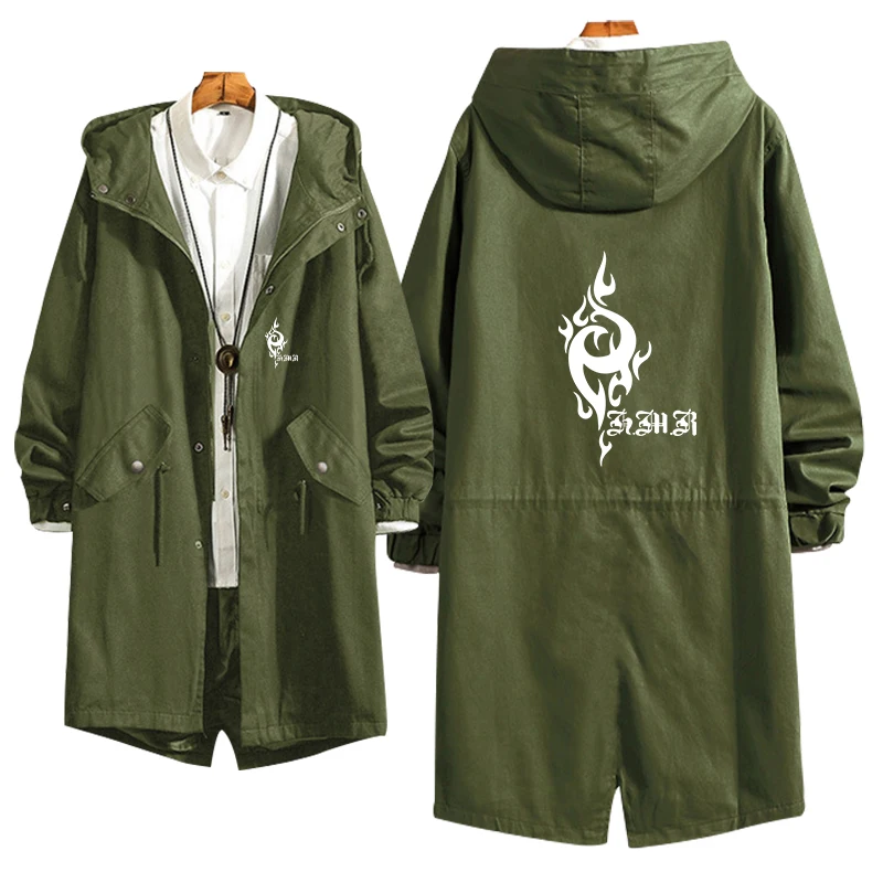 Cosplay K пальто светящаяся цветная печать молния унисекс Толстовка тонкая куртка