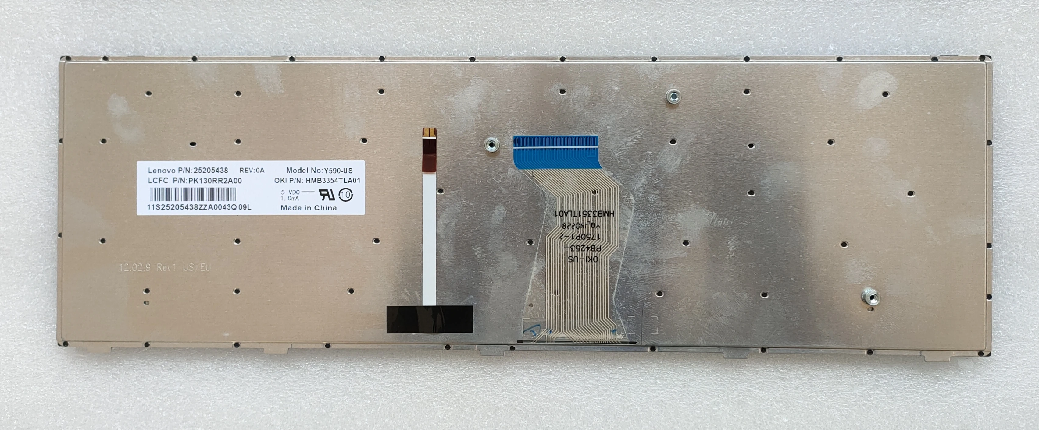 Новая клавиатура для ноутбука Lenovo Y590 Y500 Y510P с подсветкой 25205438 PK130RR2A00 | Компьютеры и