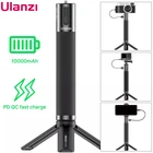 Карманный аккумулятор ULANZI BG-3 Osmo, ручной монопод, камера, ручка Vlog, 10000 мАч, перезаряжаемая палочка для iPhone, Gopro Hero 8, 7