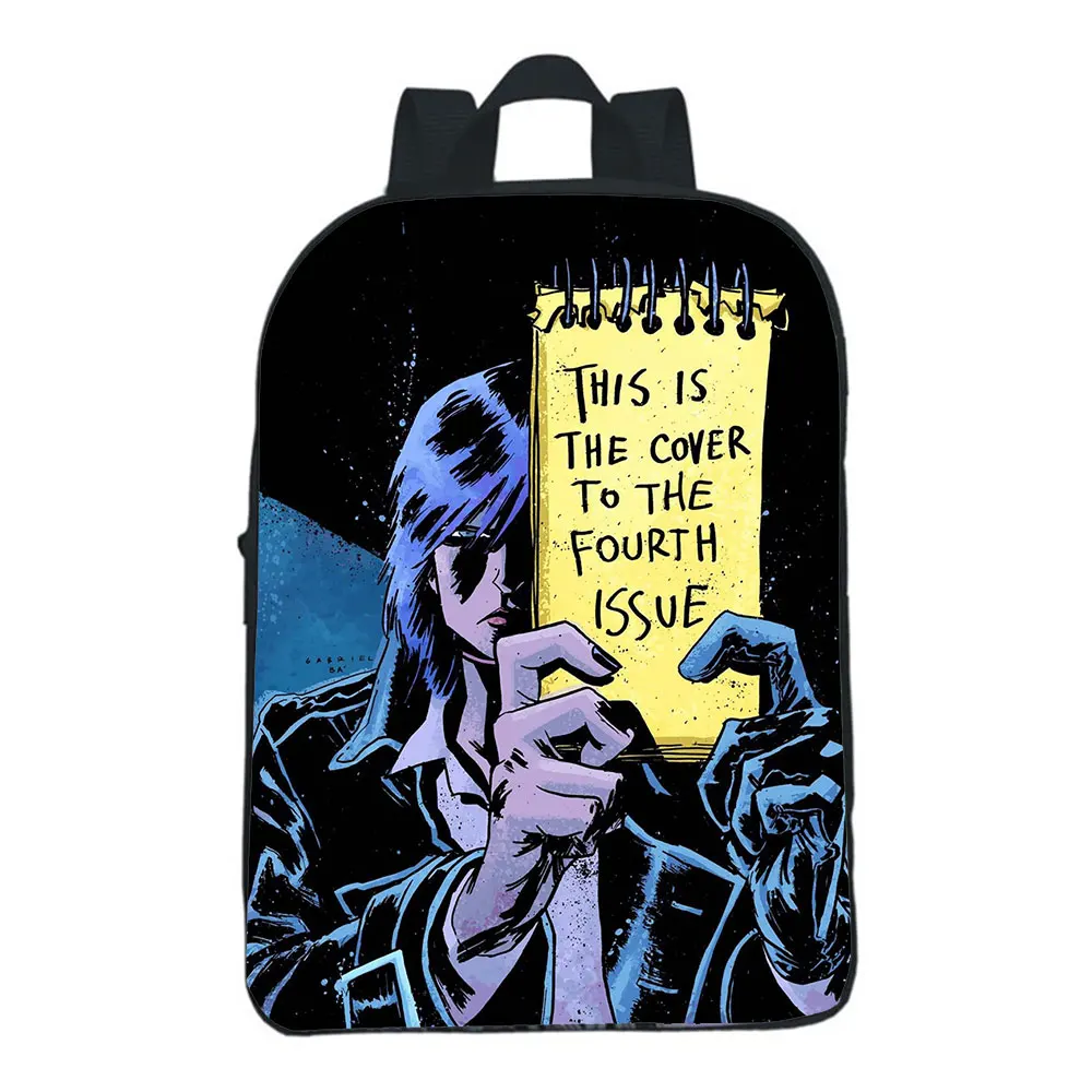 Umbrella Academy Backpacks Kindergarten Cartoons Bookbag Kids Cosplay School Bag Mochila Knapsack Children Bag Boy Girl Bags