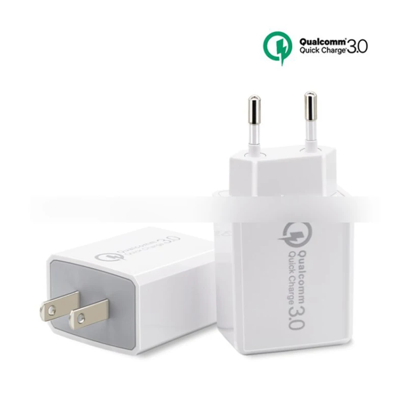 Быстрая зарядка QC3.0 адаптер для смартфона планшета двойной USB быстрая зарядное