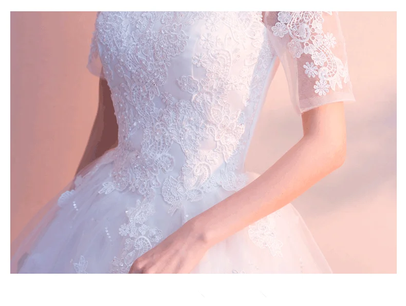 Короткое свадебное платье до середины икры; бальное платье; Robe De Mariage; аппликации; Vestido De Novia; свадебное платье; vestidos novia cortos