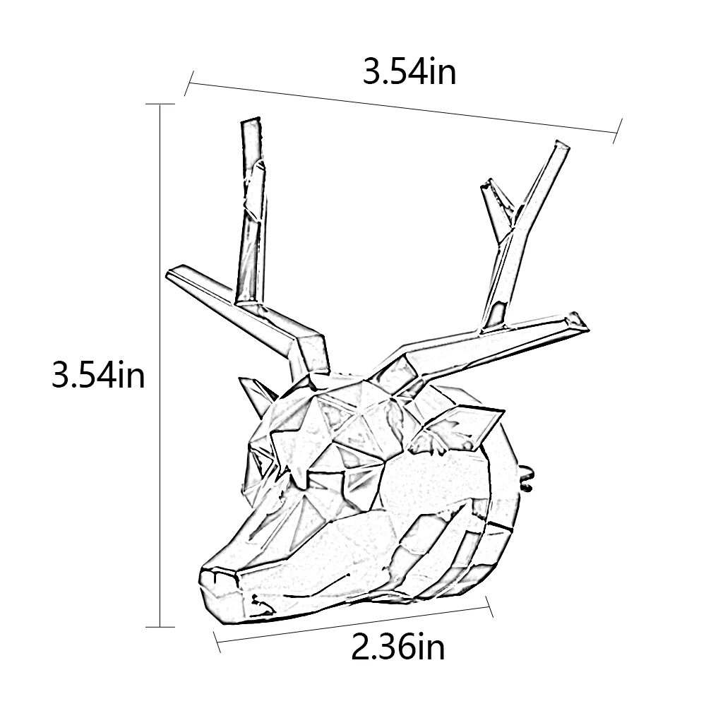 Новинка освежители воздуха в виде оленя для автомобиля Ароматический диффузор