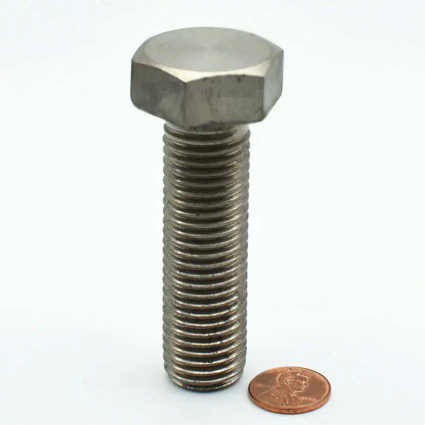 Титановые болты M20 Ti самодельные винты с шестигранной головкой крепеж для