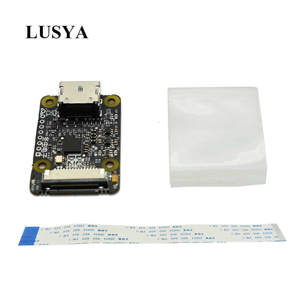 

Lusya Standard HDMI-Compatible To CSI-2 Adapter Board Input Up To 1080p25fp For Rasperry Pi 4B 3B 3B+ Zero W
