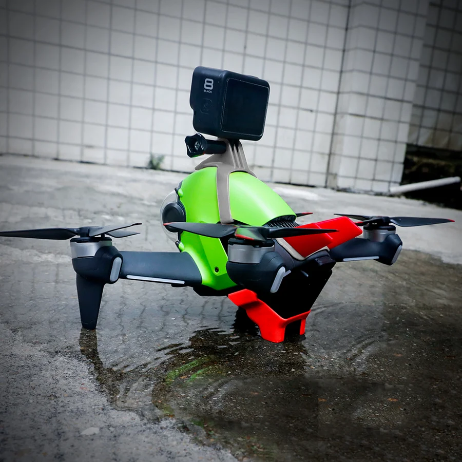 

Крышка для объектива дрона FPV, вертикальный задний кронштейн камеры, расширенный комплект, верхний корпус шасси для DJI FPV аксессуаров