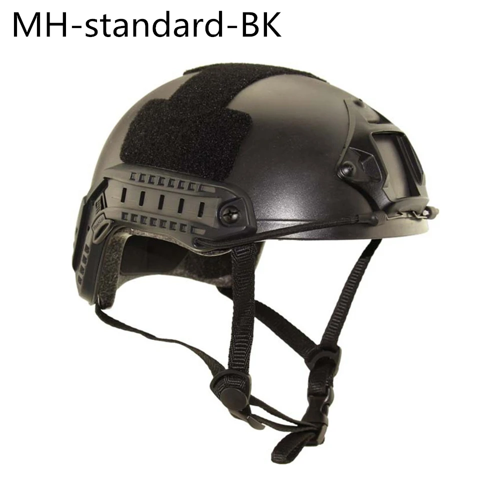 Мужской страйкбол тактический быстрый MH стандартный армейский черный шлем